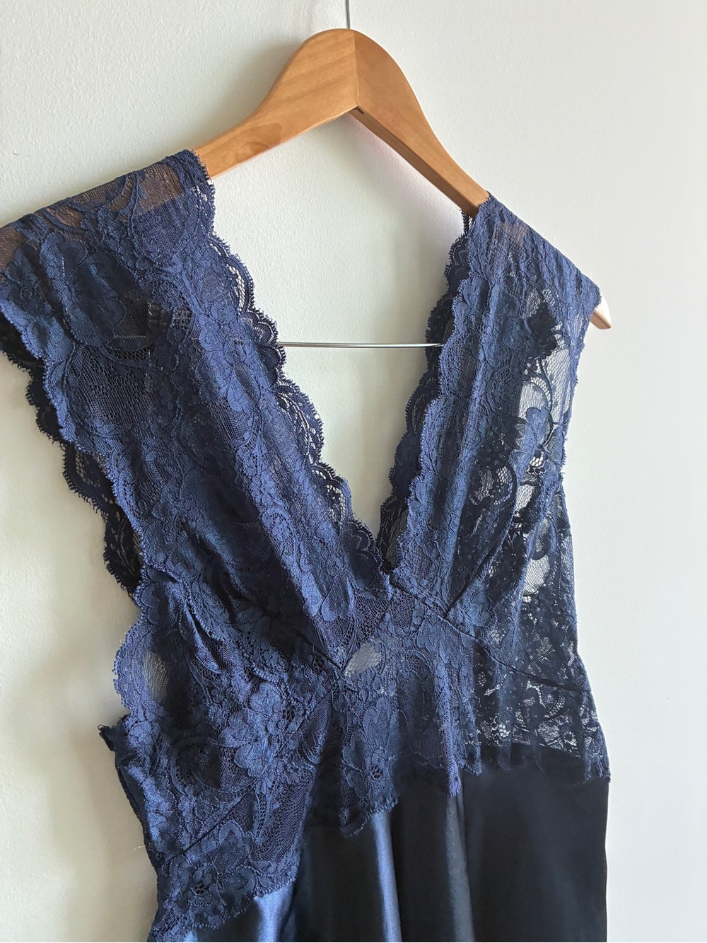 Vintage Lace Maxi Slip Dress - Picture 3 of 4
